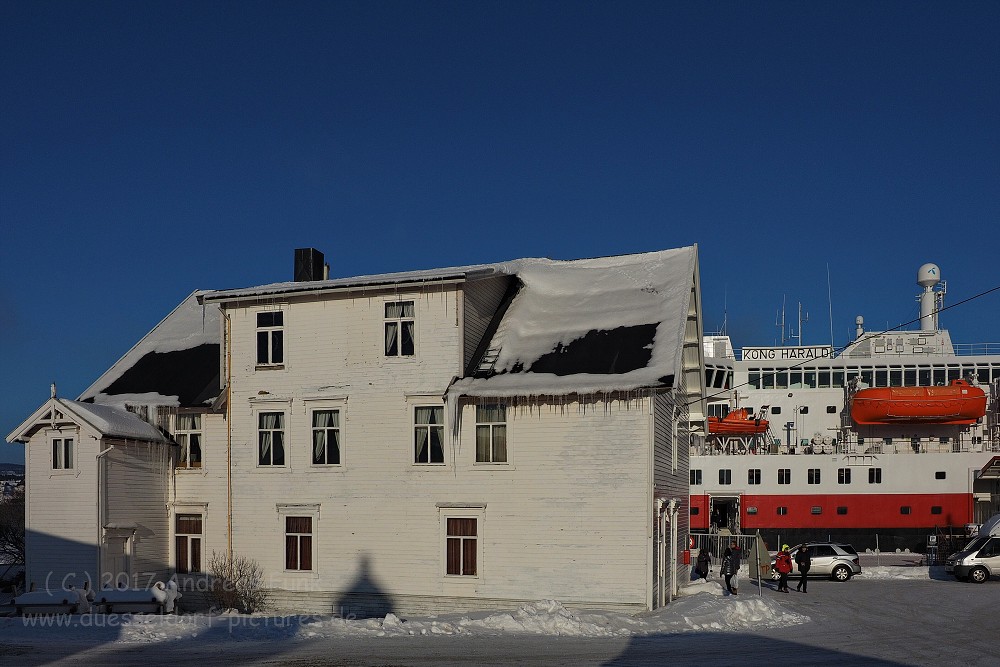 Hurtigrutenfahrt 2017 Tag 4 Finnsnes und Tromsø