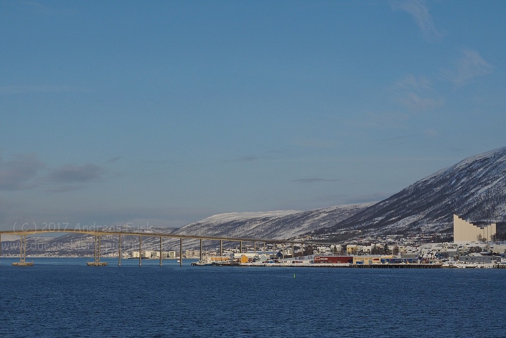 Hurtigrutenfahrt 2017 Tag 4 Finnsnes und Tromsø