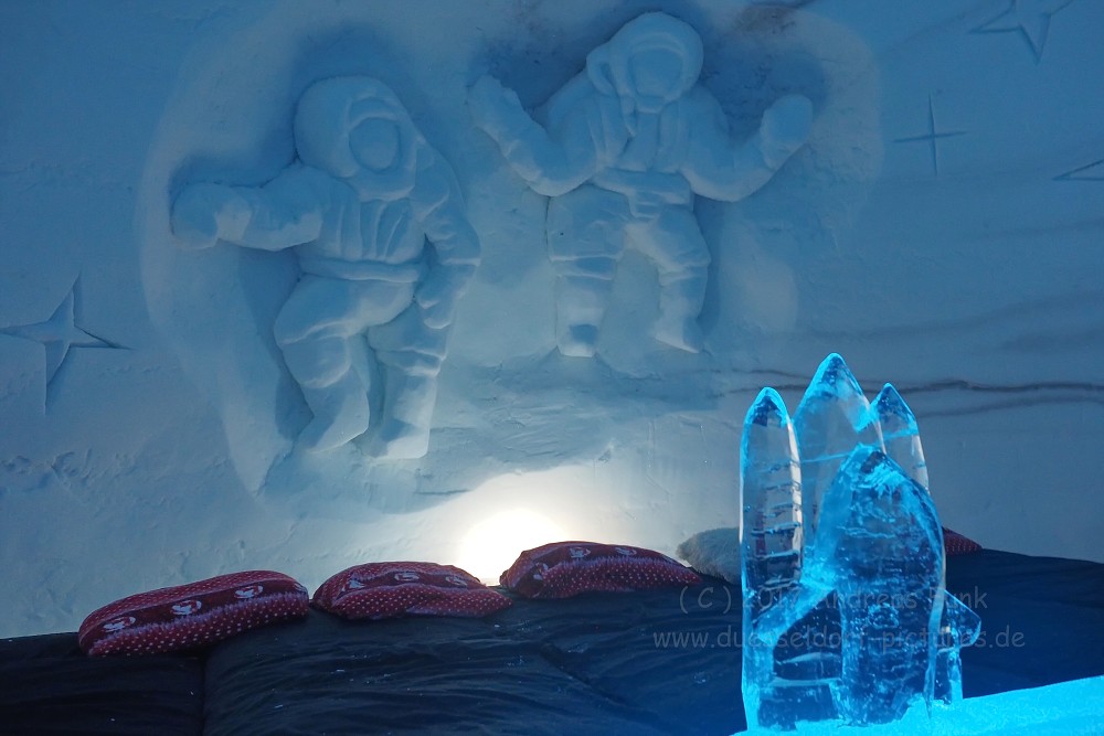 Hurtigrutenfahrt 2017 Tag 6 Kirkenes Snowhotel Husky