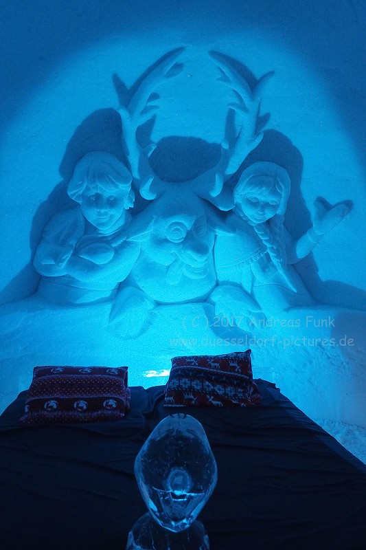 Hurtigrutenfahrt 2017 Tag 6 Kirkenes Snowhotel Husky