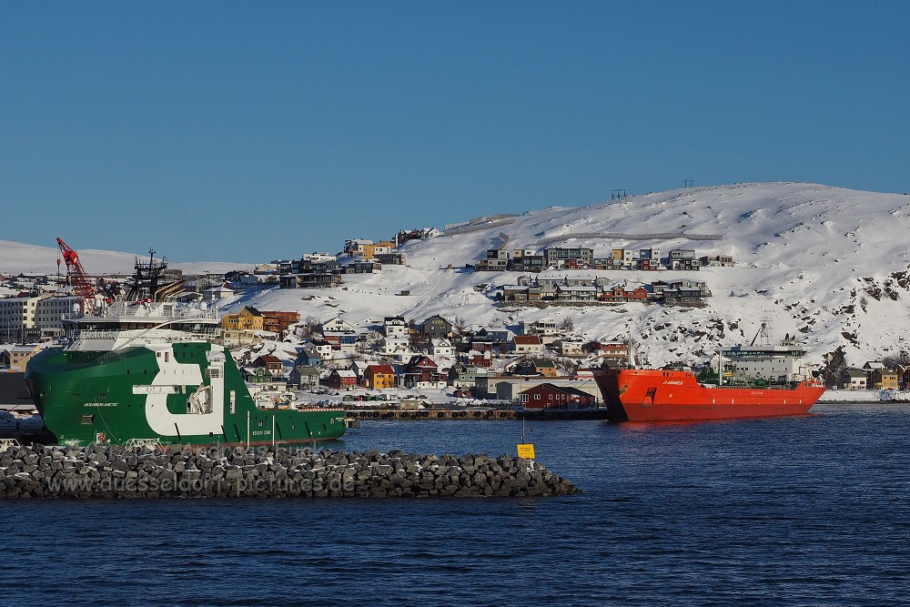 Hurtigruten 2017 Tag 7 Hammerfest Oksfjord Skejrvoy