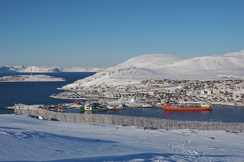 Hurtigruten 2017 Tag 7 Hammerfest Oksfjord Skejrvoy