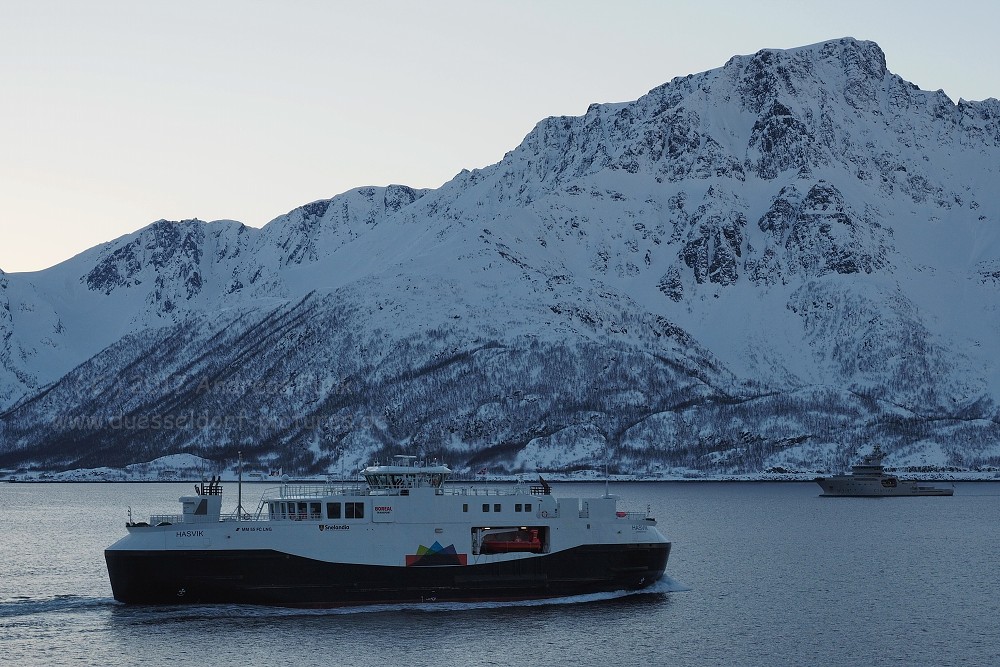 Hurtigruten 2017 Tag 7 Hammerfest Oksfjord Skejrvoy