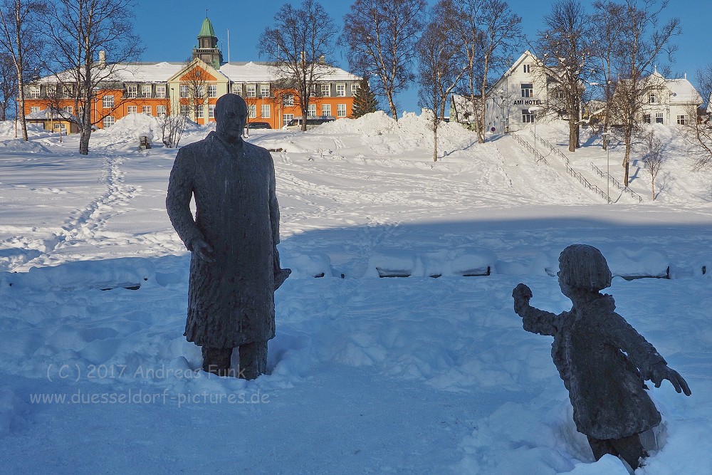 Tromsø, Norwegen März 2017