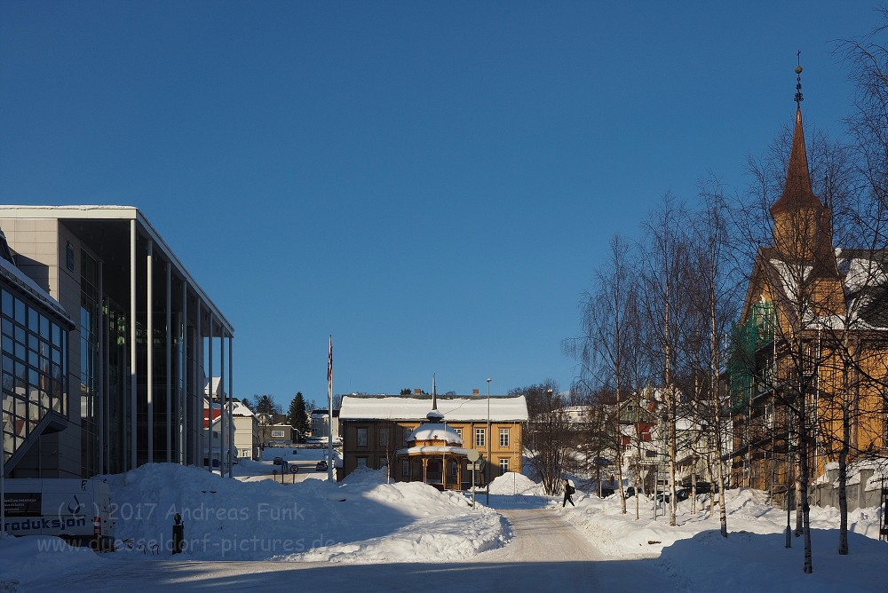 Tromsø, Norwegen März 2017