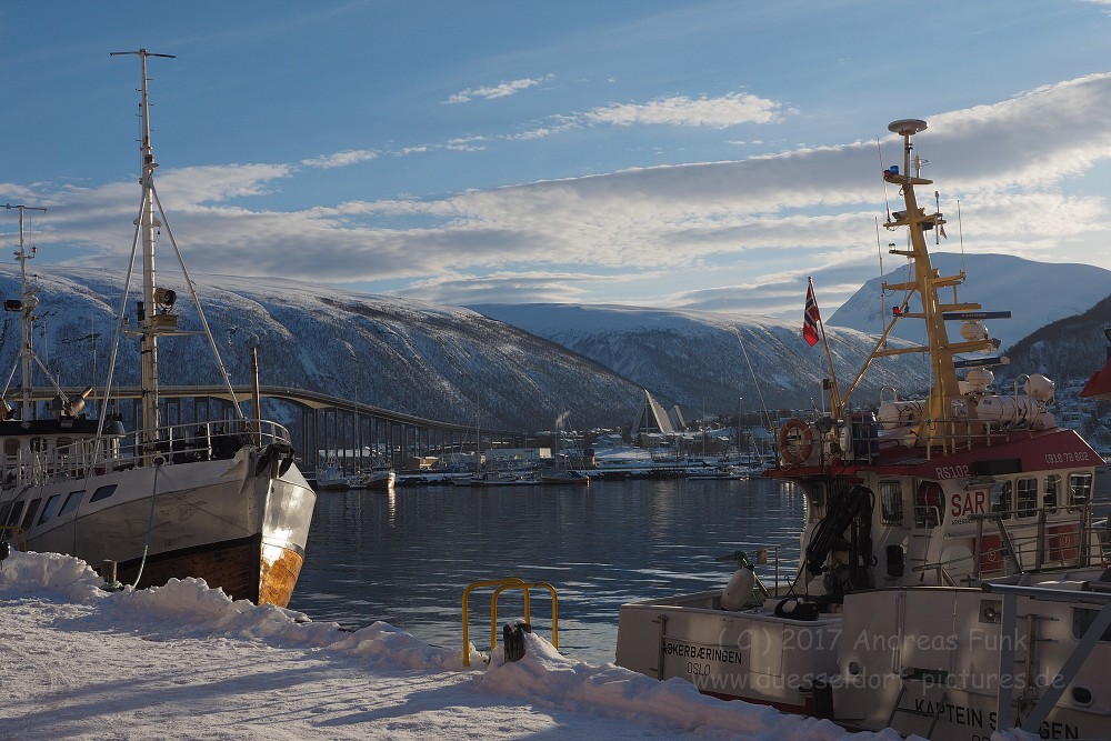 Tromsø, Norwegen März 2017
