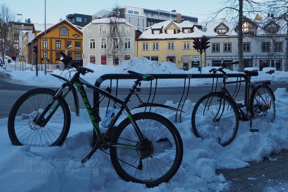 Tromsø, Norwegen März 2017
