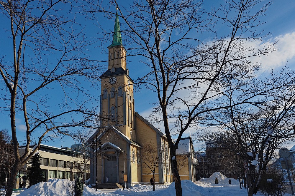 Tromsø, Norwegen März 2017