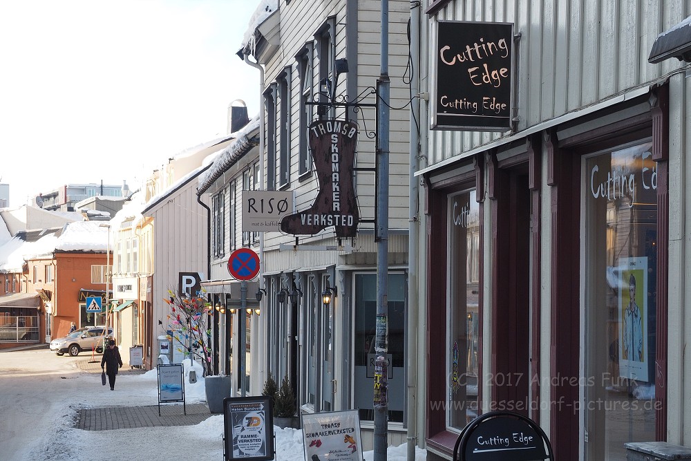 Tromsø, Norwegen März 2017