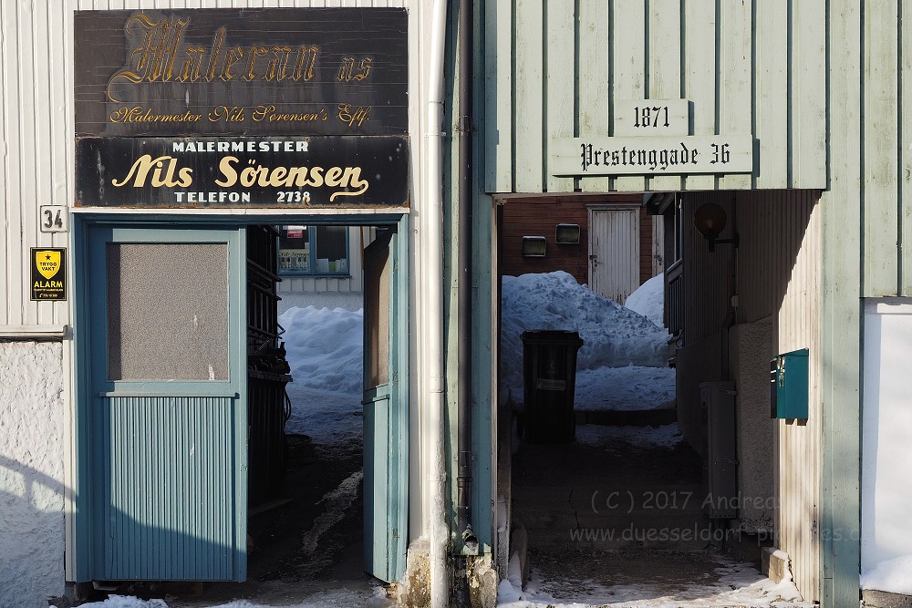 Tromsø, Norwegen März 2017