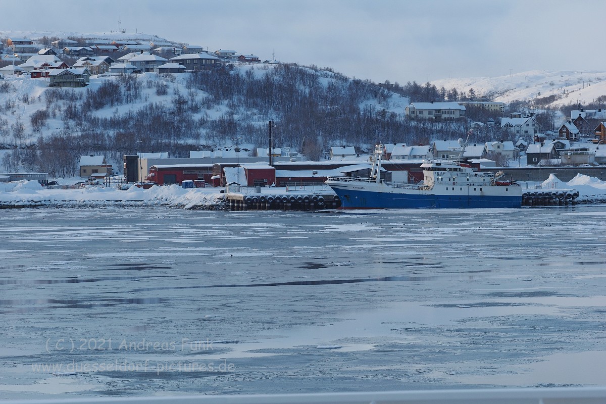 Hurtigruten 26.2.2018 Kirkenes und Vardo