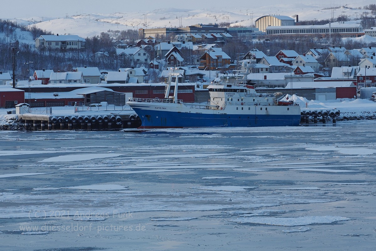 Hurtigruten 26.2.2018 Kirkenes und Vardo