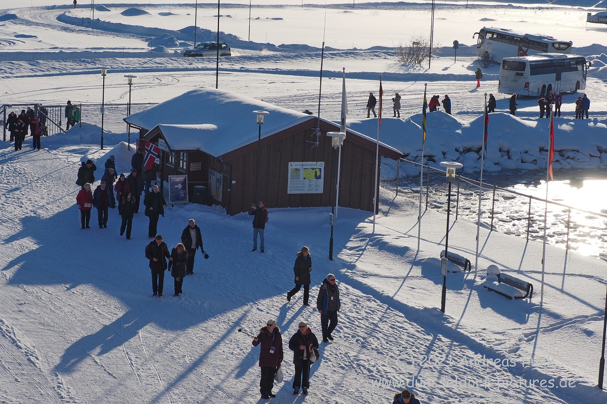 Hurtigruten 26.2.2018 Kirkenes und Vardo