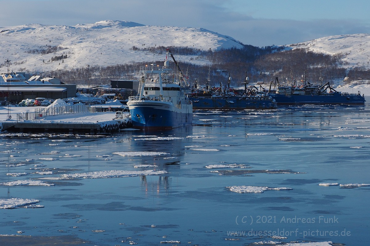 Hurtigruten 26.2.2018 Kirkenes und Vardo