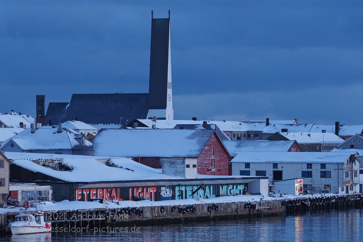 Hurtigruten 26.2.2018 Kirkenes und Vardo