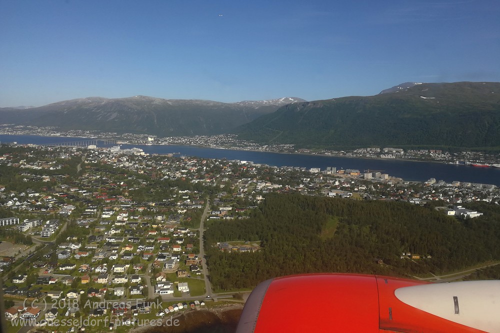 Mittsommernacht Tromsø Juli 2018