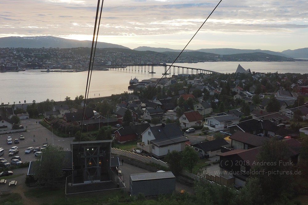 Mittsommernacht Tromsø Juli 2018