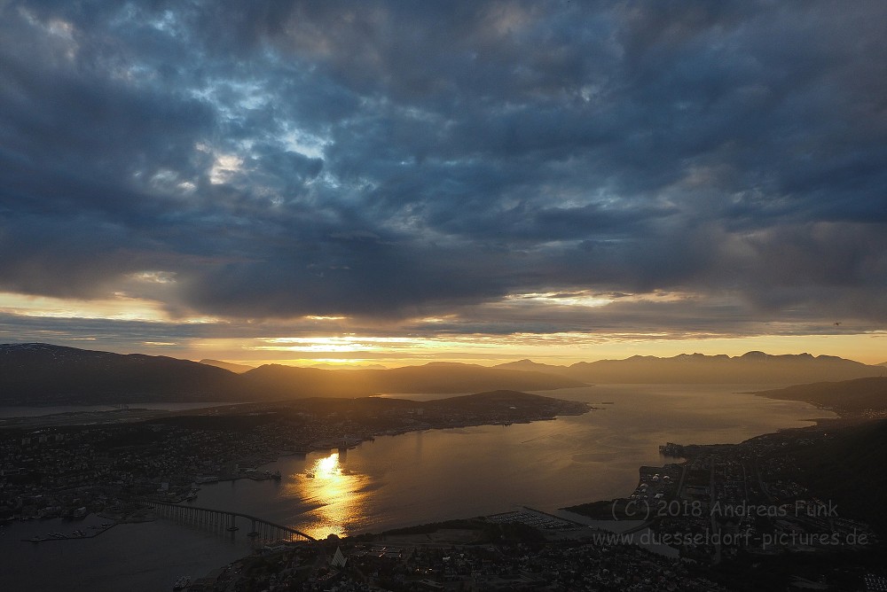 Mittsommernacht Tromsø Juli 2018