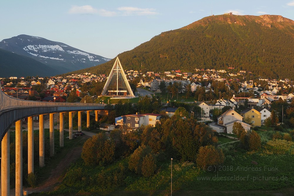 Mittsommernacht Tromsø Juli 2018