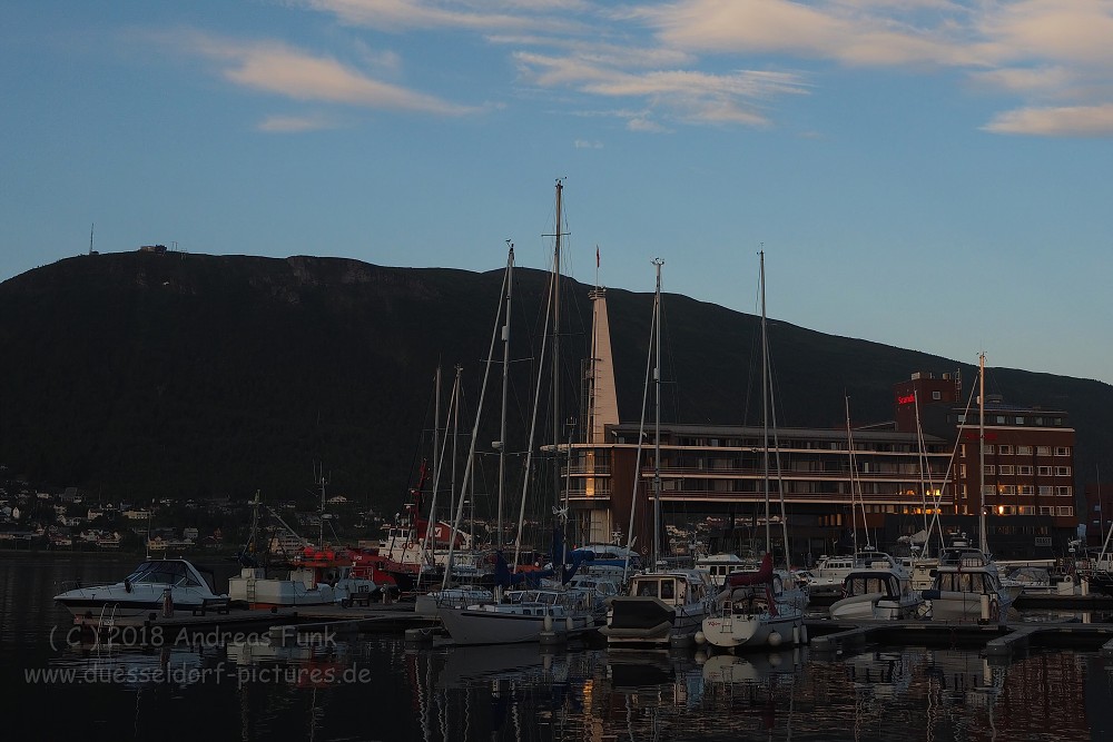 Mittsommernacht Tromsø Juli 2018
