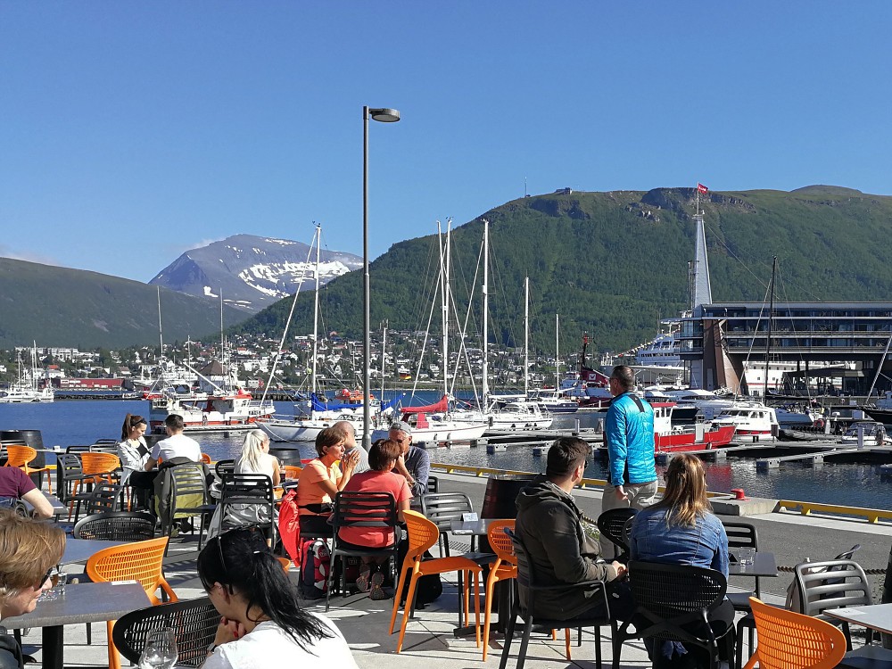 Tromsø - Botanischergarten und Stadtrundgang Juli 2018