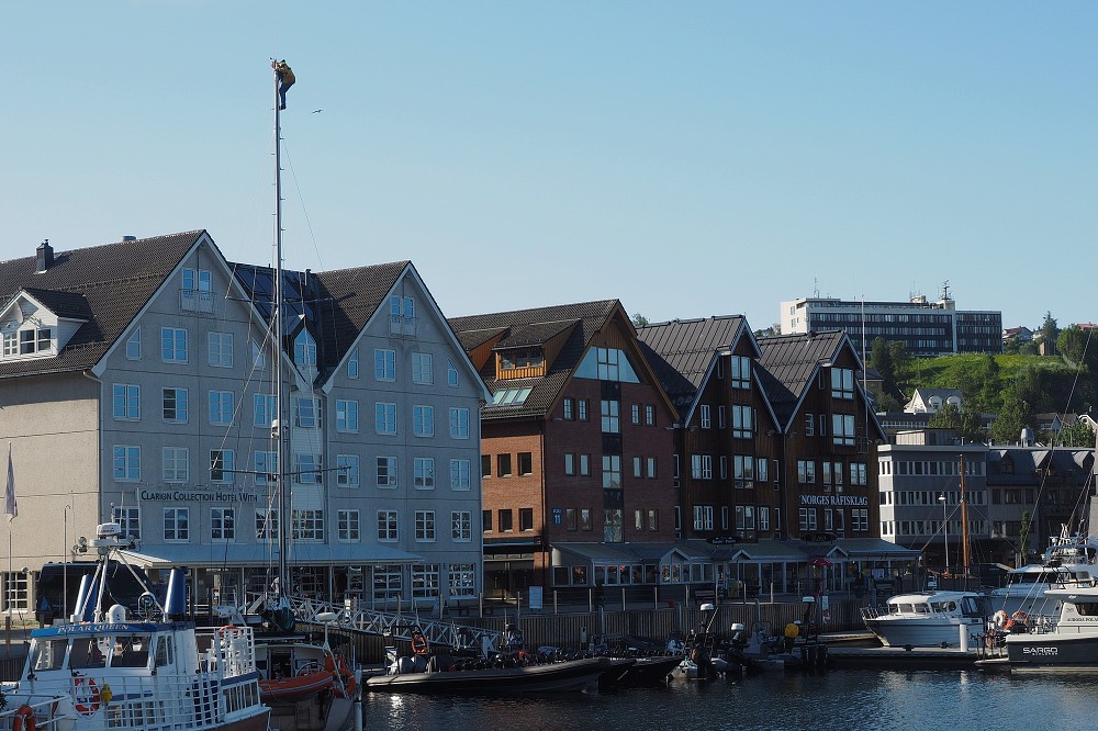 Tromsø - Botanischergarten und Stadtrundgang Juli 2018