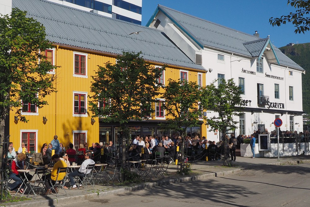 Tromsø - Botanischergarten und Stadtrundgang Juli 2018