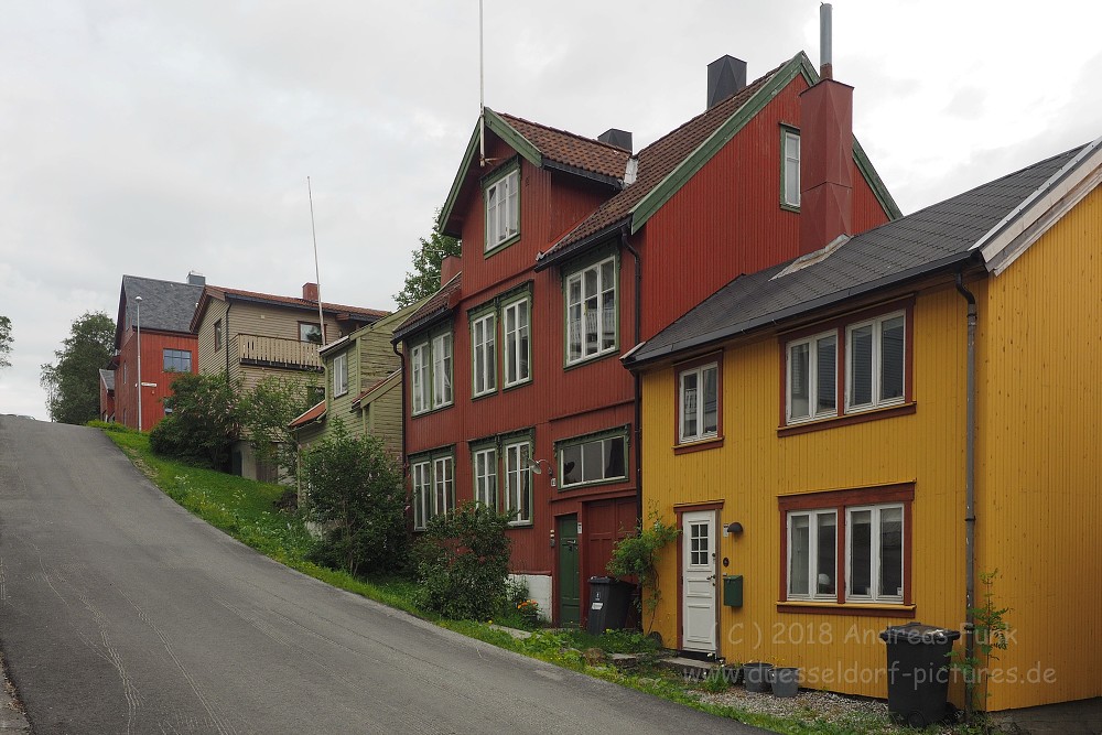 Tromsø - Museum - Stadt - Schiff - Fjellheisen Juli 2018
