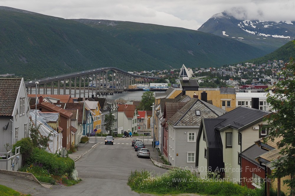 Tromsø - Museum - Stadt - Schiff - Fjellheisen Juli 2018