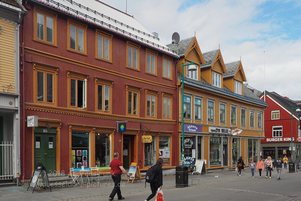 Tromsø - Museum - Stadt - Schiff - Fjellheisen Juli 2018