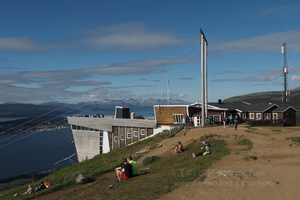 Tromsø - Museum - Stadt - Schiff - Fjellheisen Juli 2018