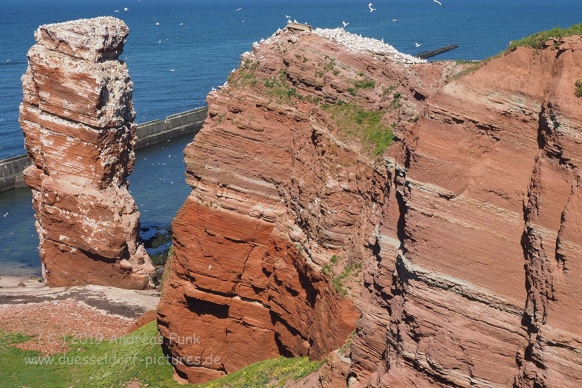 Helgoland, das Oberland