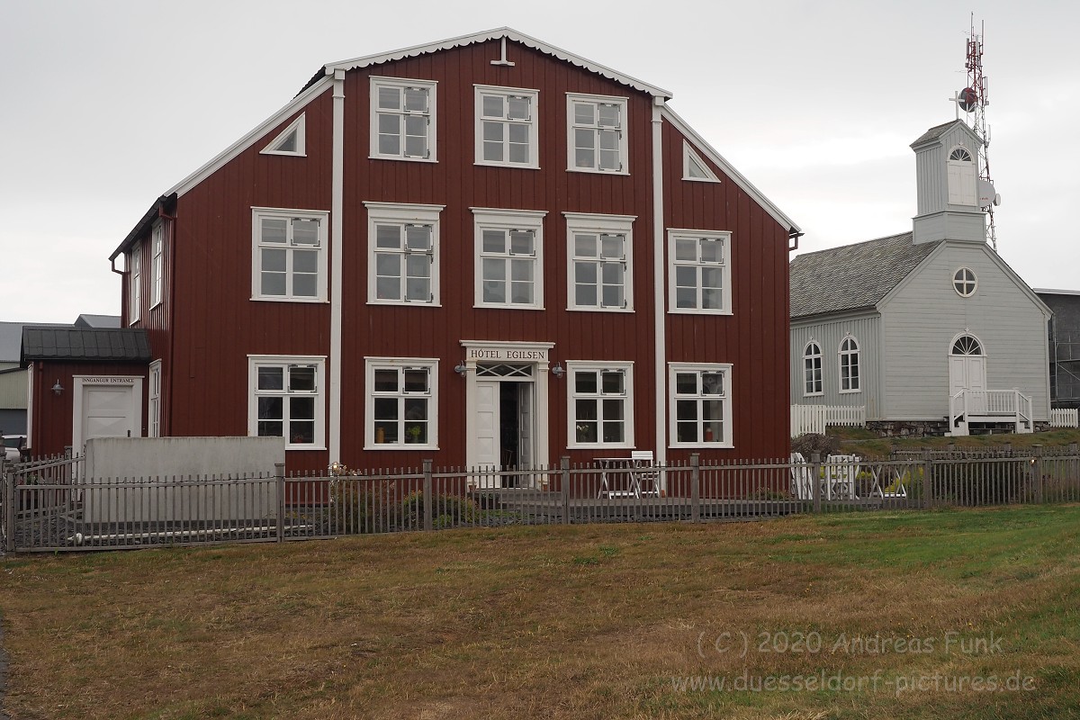 Halbinsel Snaefellsnes Island MS Hamburg