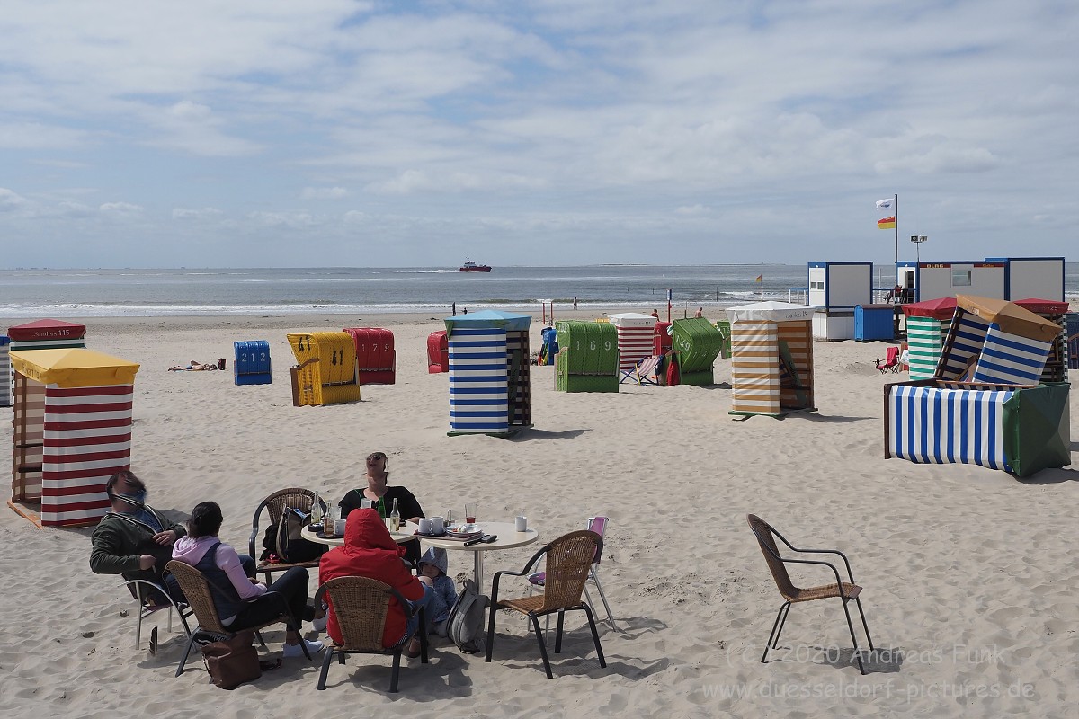 Nordsee Insel Borkum Juni 2020 