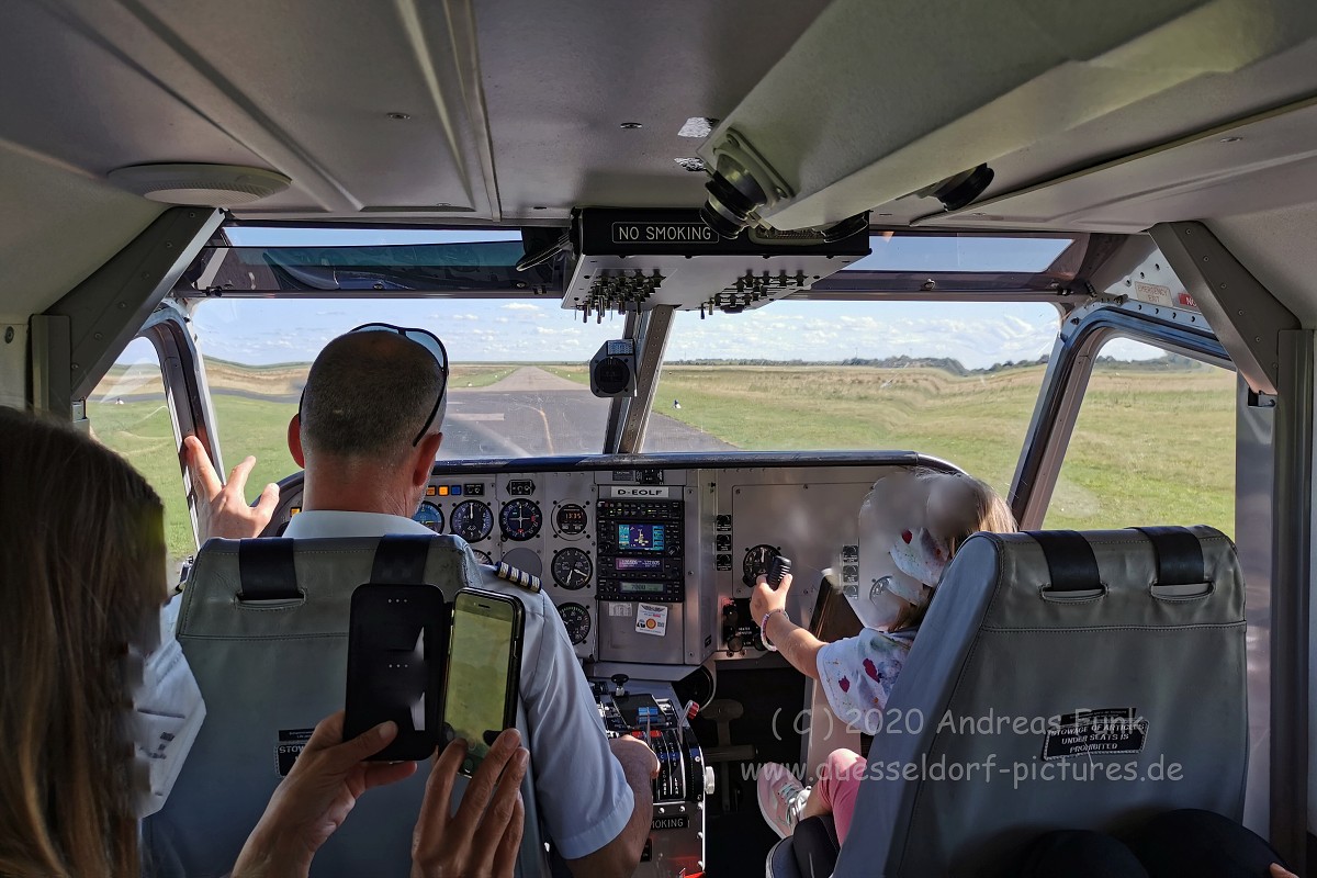 Rundflug über Borkum September 2020