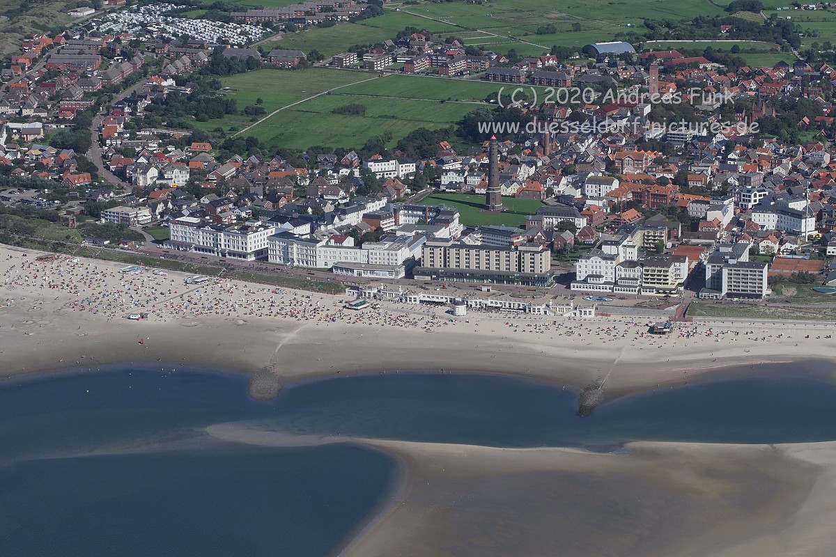 Rundflug über Borkum September 2020