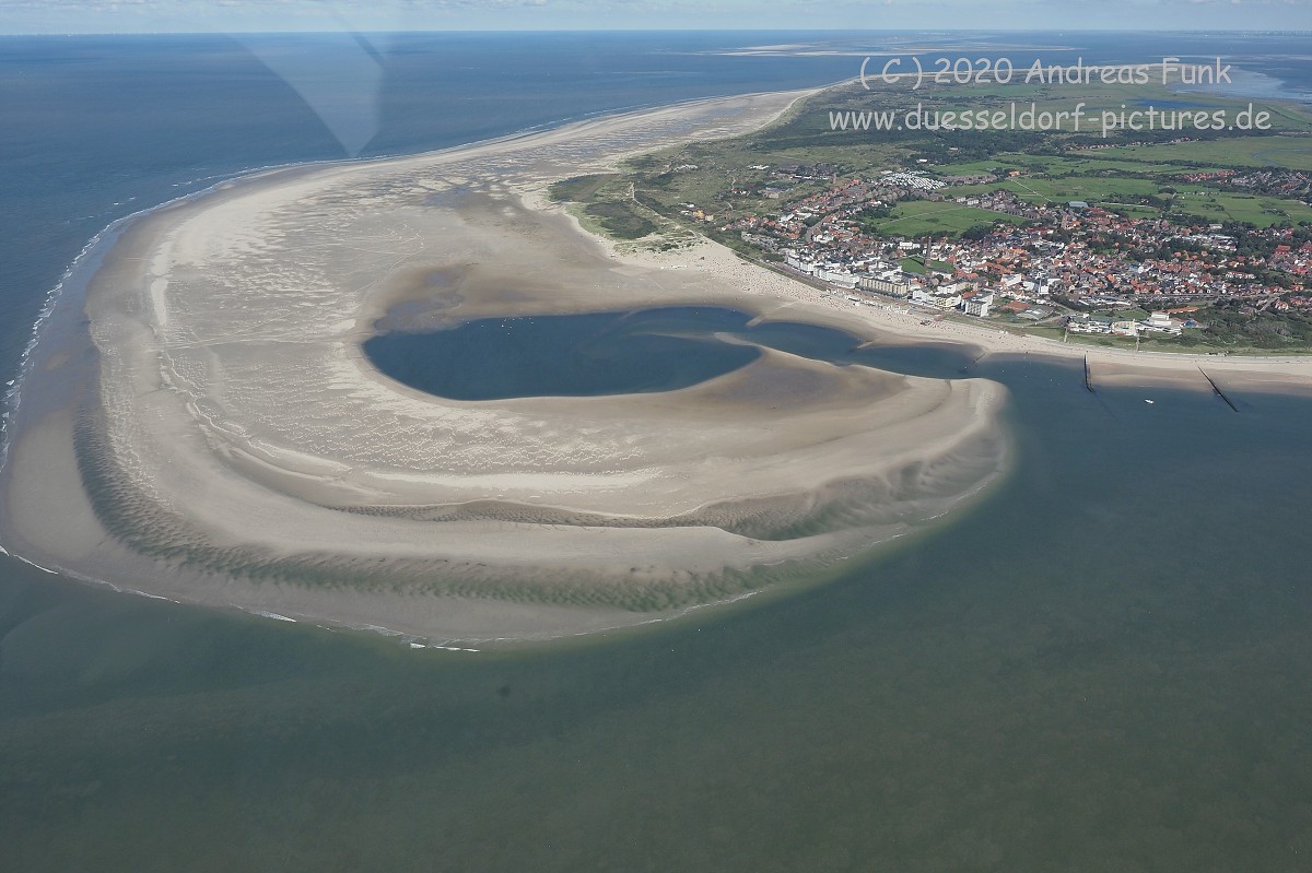 Rundflug über Borkum September 2020