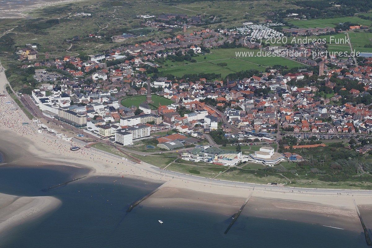 Rundflug über Borkum September 2020