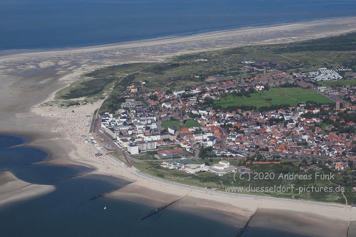 Rundflug über Borkum September 2020