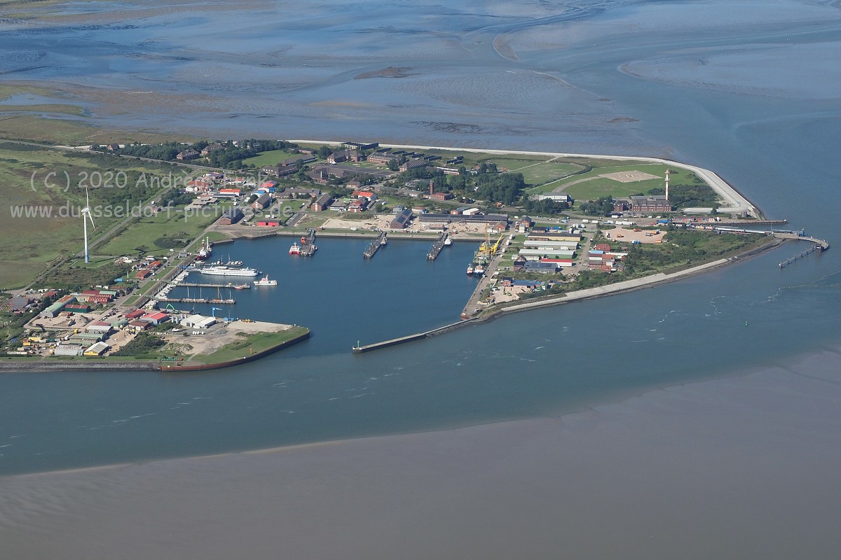 Rundflug über Borkum September 2020