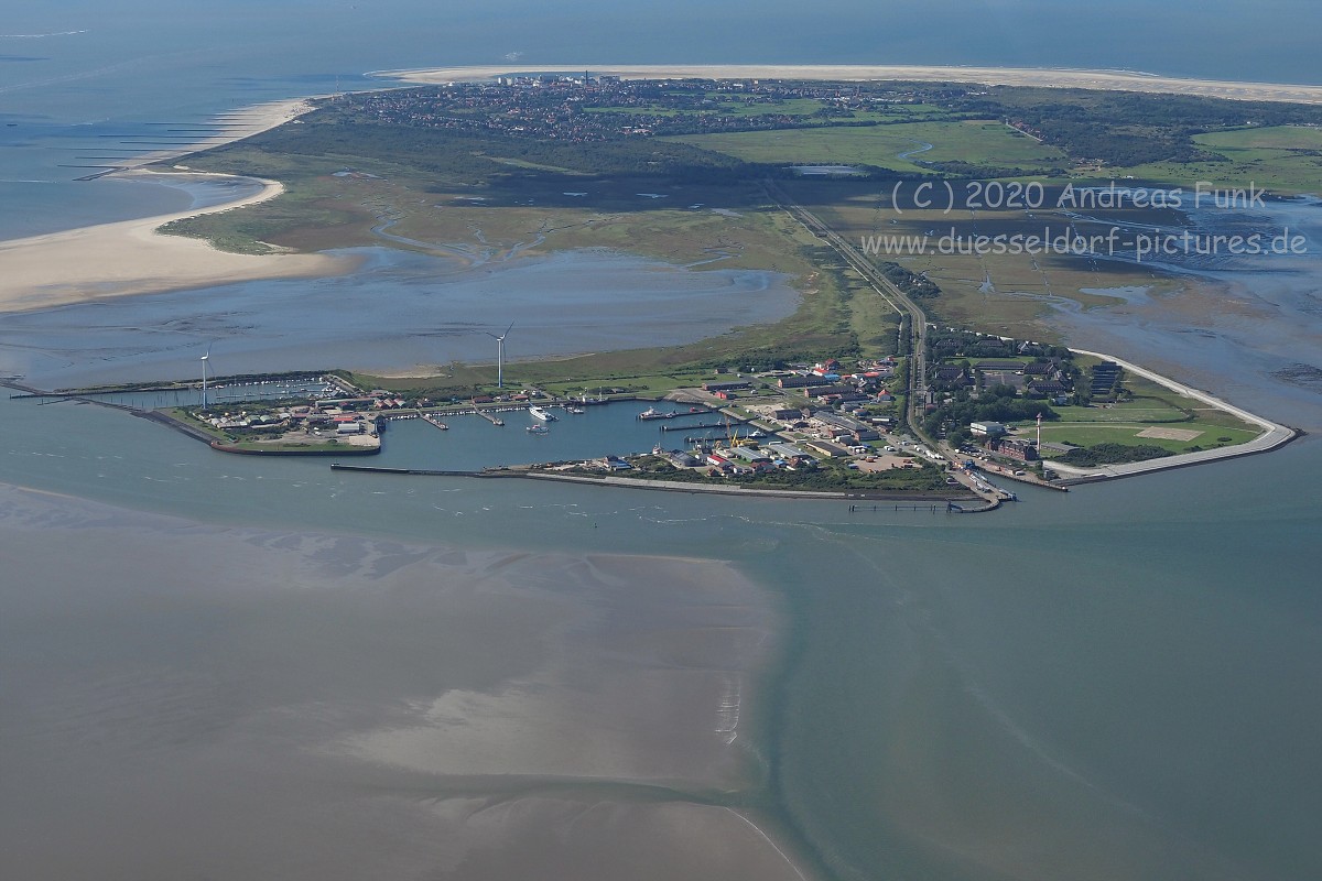 Rundflug über Borkum September 2020