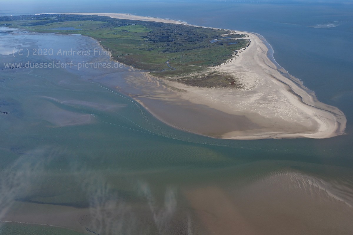 Rundflug über Borkum September 2020