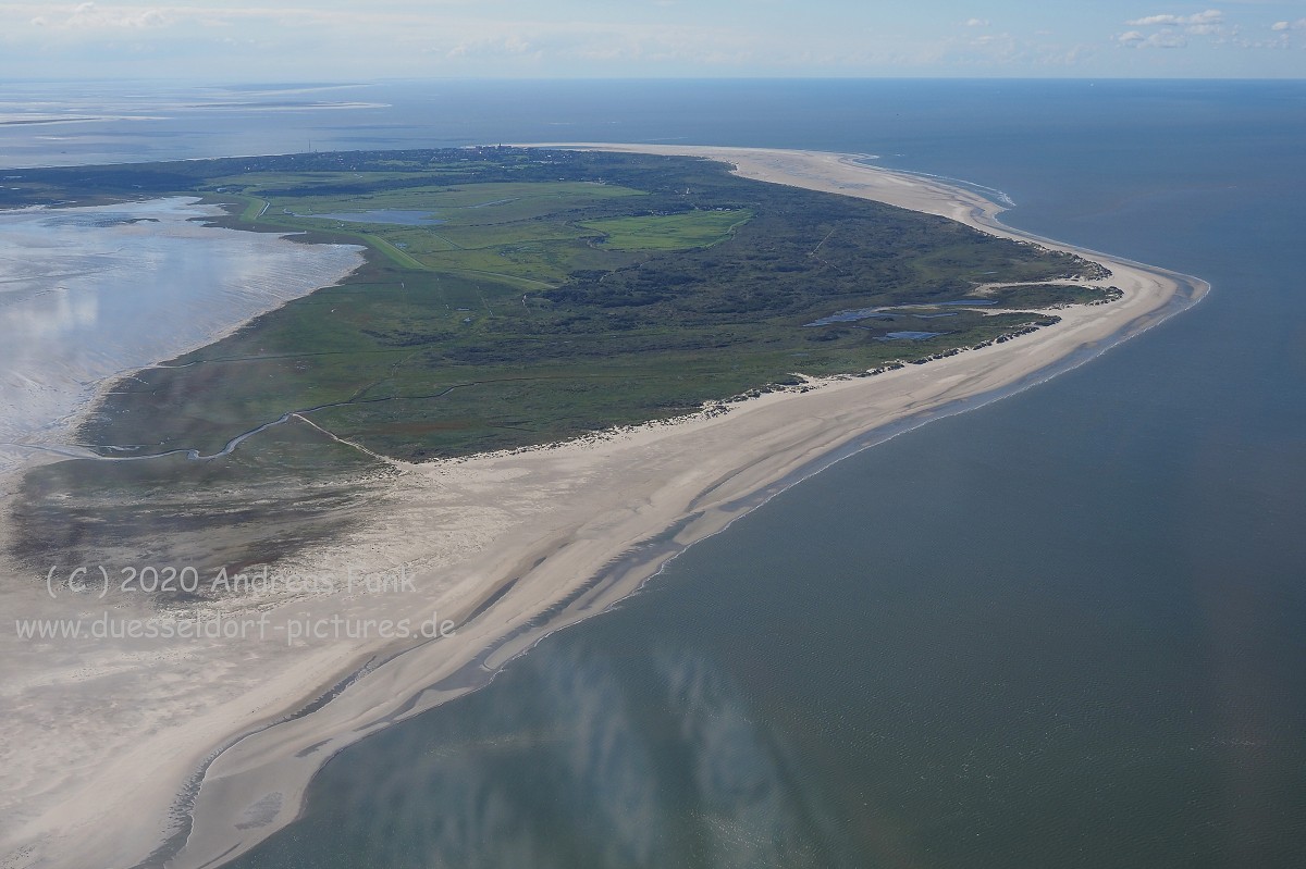 Rundflug über Borkum September 2020