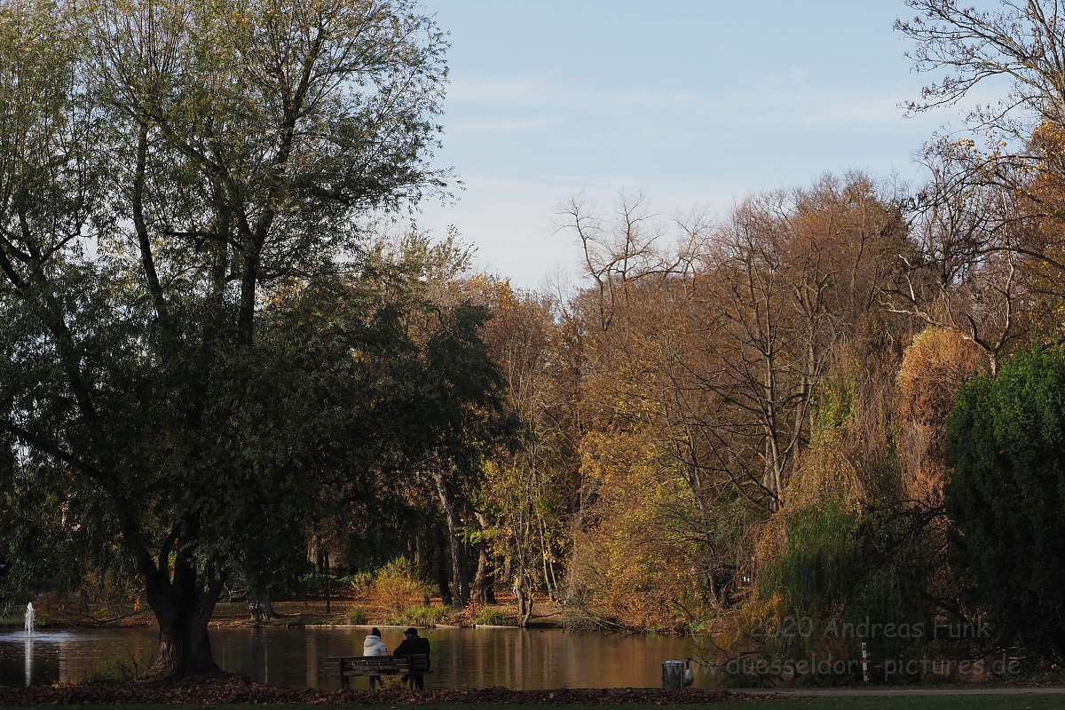 Düsseldorf im Herbst 2020