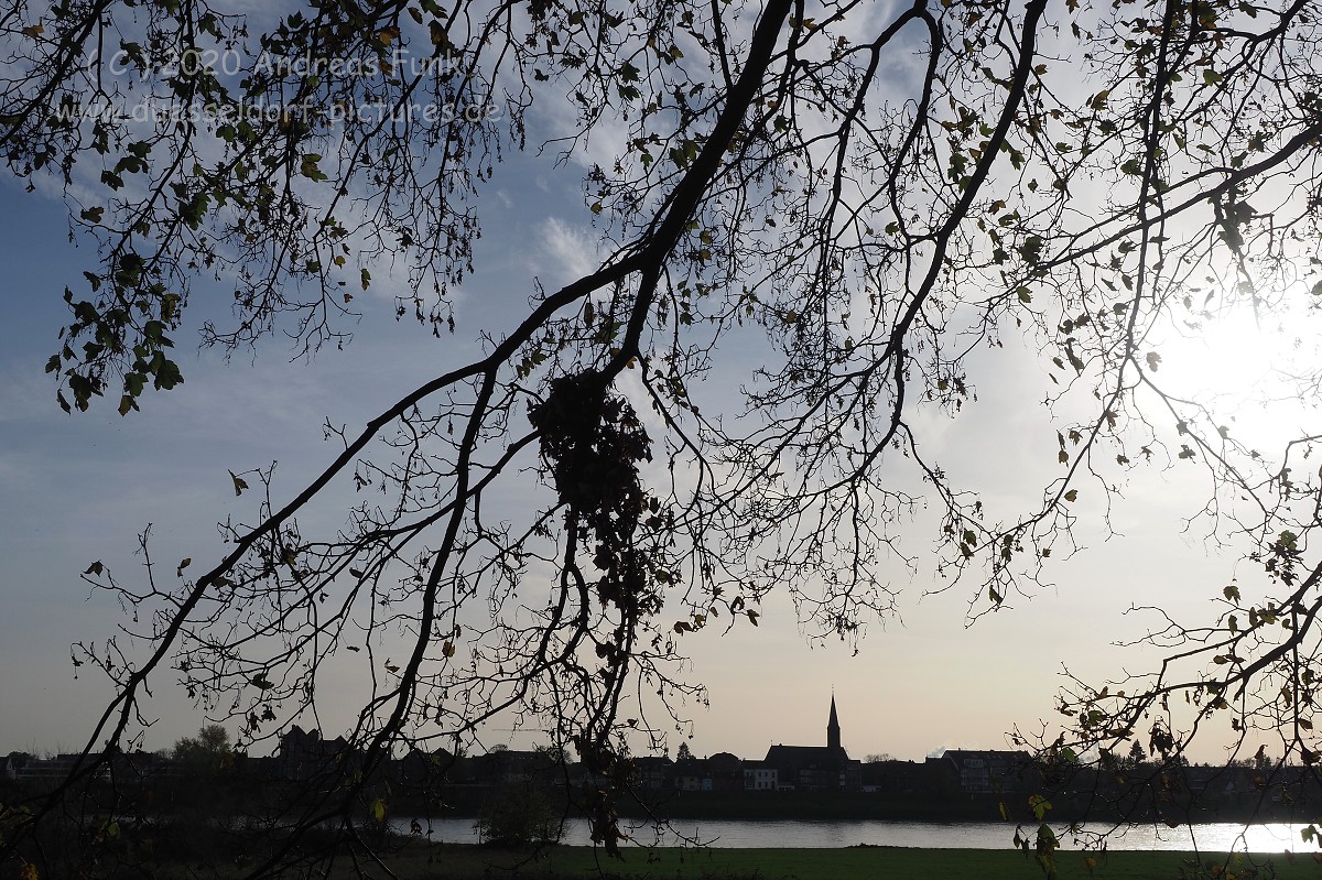 Düsseldorf im Herbst 2020