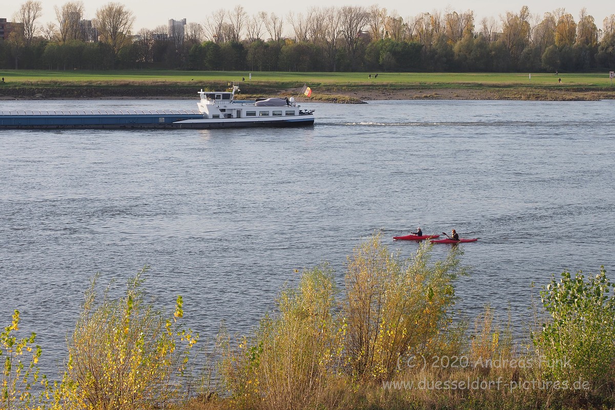 Düsseldorf im Herbst 2020