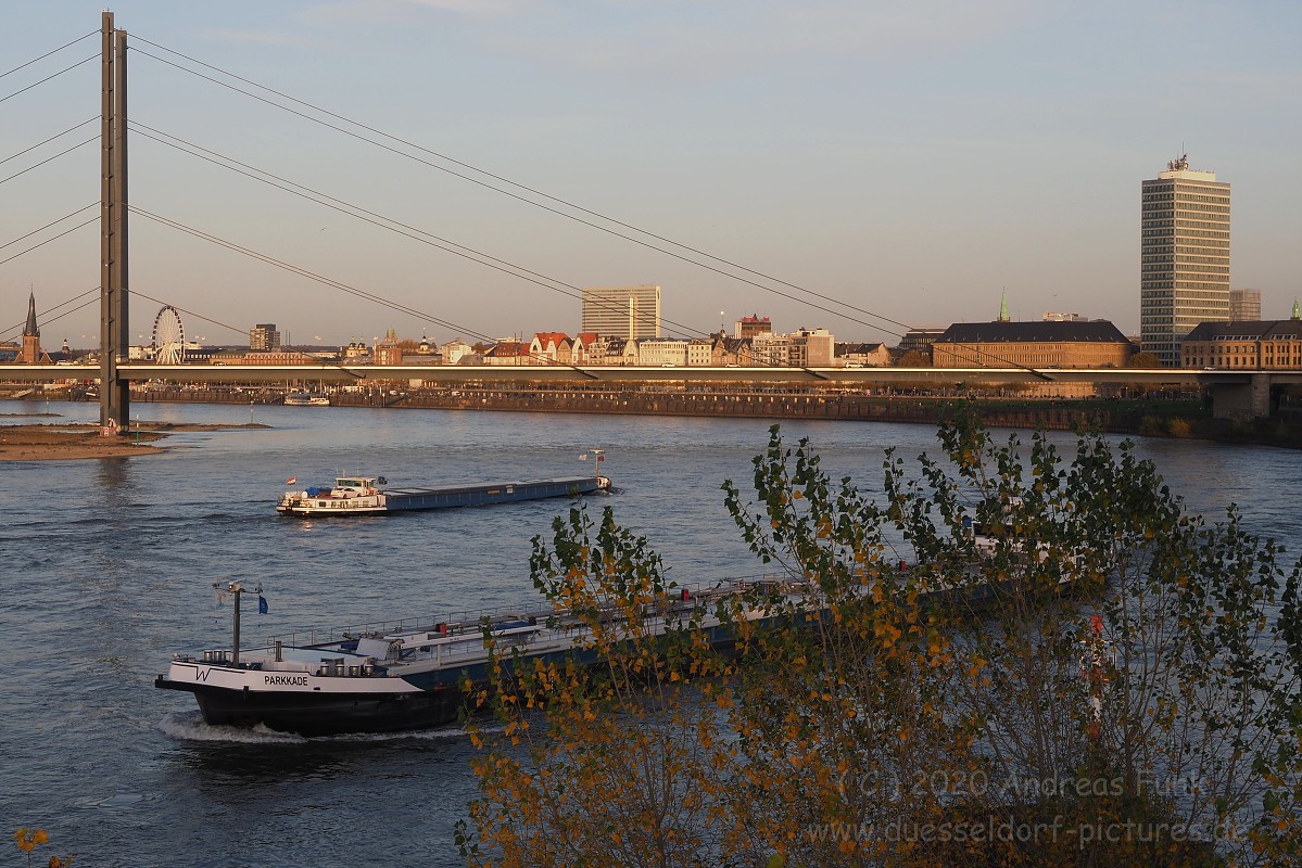 Düsseldorf im Herbst 2020