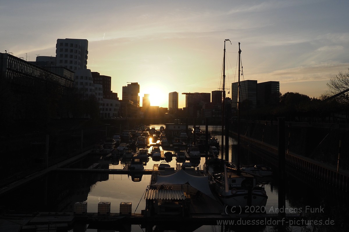 Düsseldorf im Herbst 2020