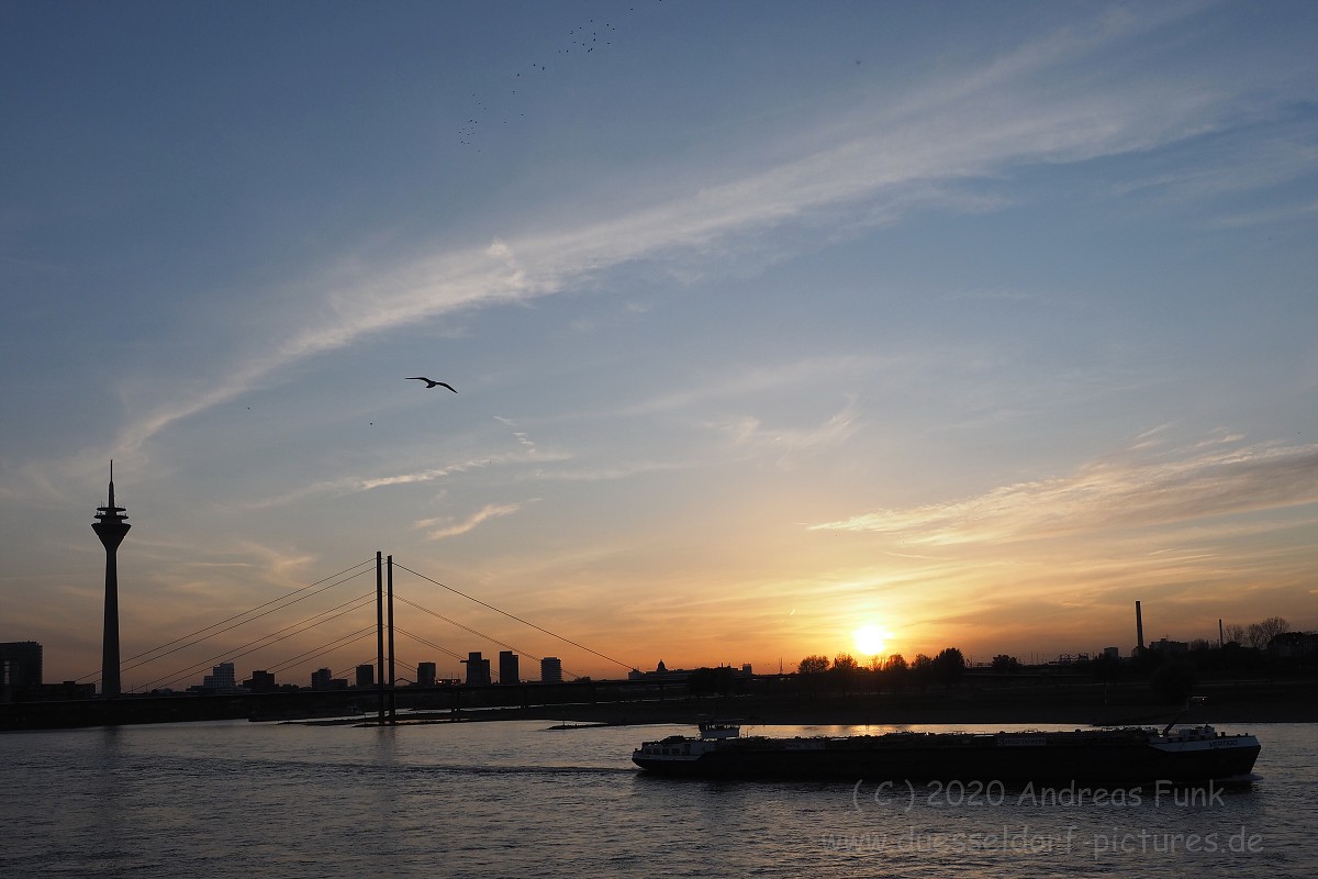 Düsseldorf im Herbst 2020