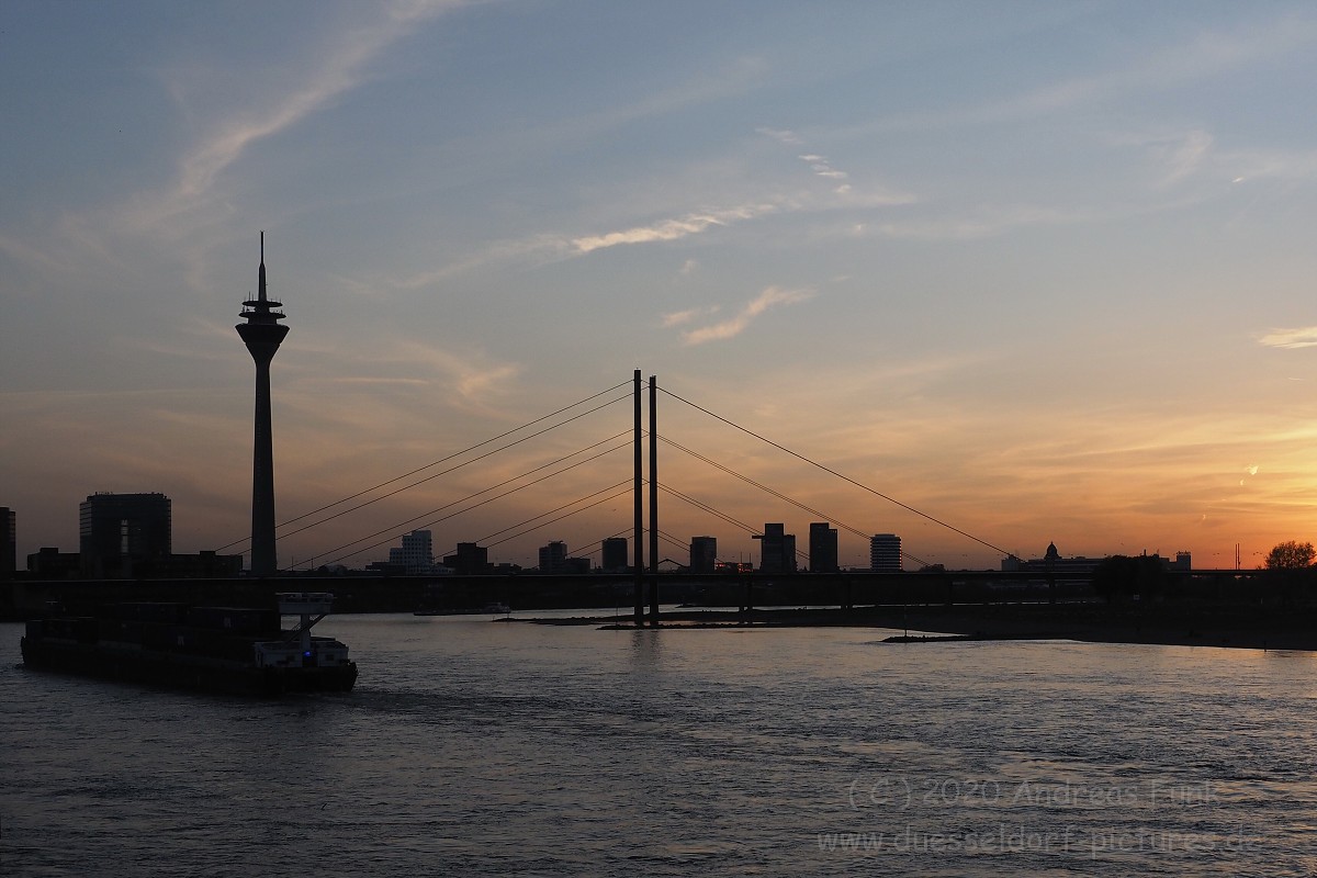 Düsseldorf im Herbst 2020